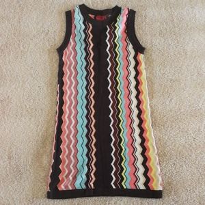 NWOT Missoni for Target zig zag girls L dress